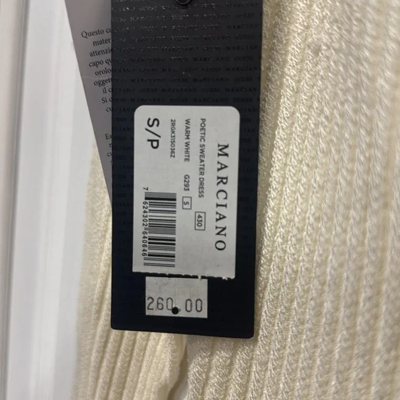 Marciano By Guess Sweater Dress
NWT
Size Small
Warm White Colour - Picture 3 of 5